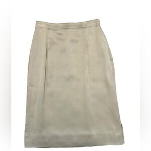 Dana Buchman NWT Cream Pencil Skirt